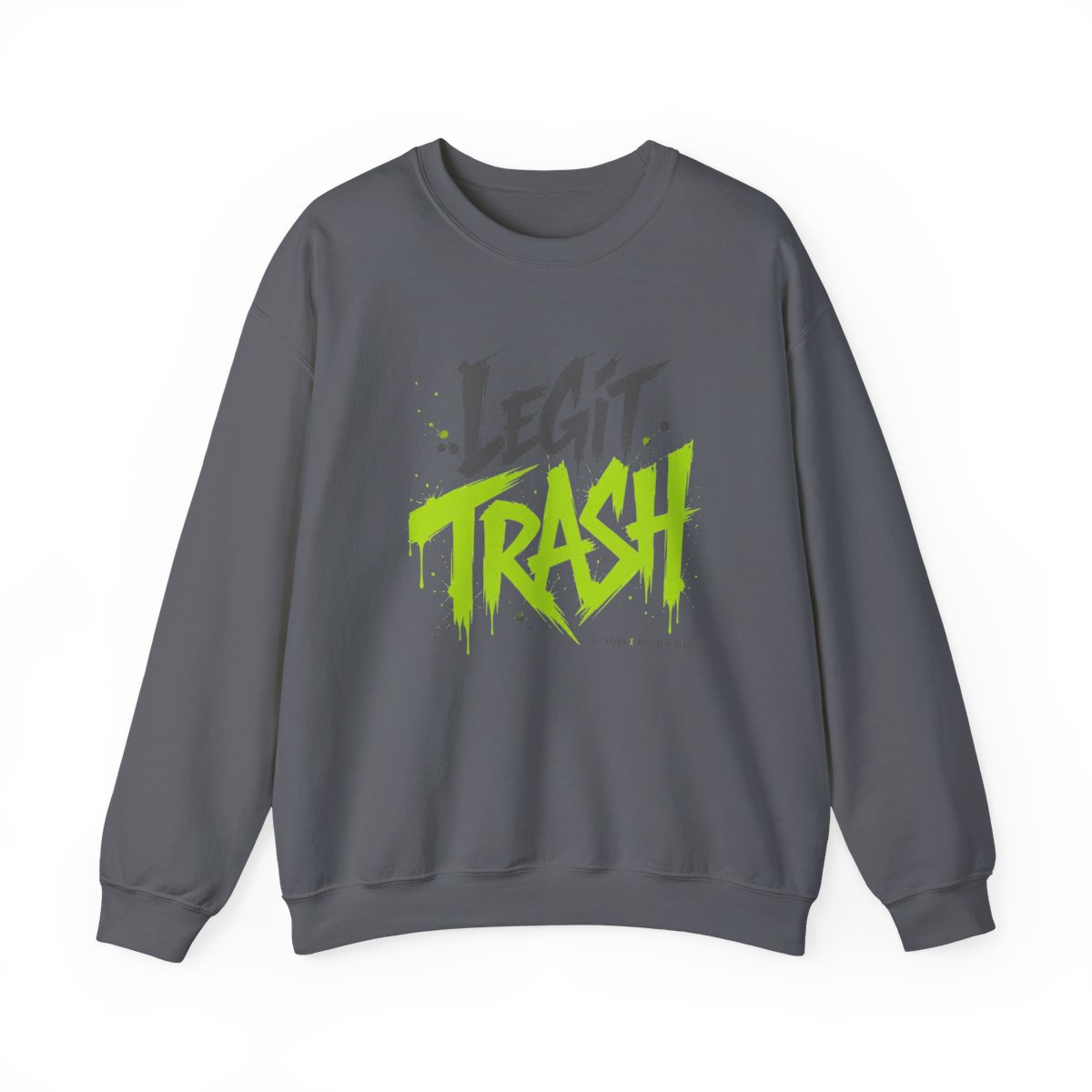 Gachiakuta "Legit Trash" Crewneck - alternate angle 3, merchandise
