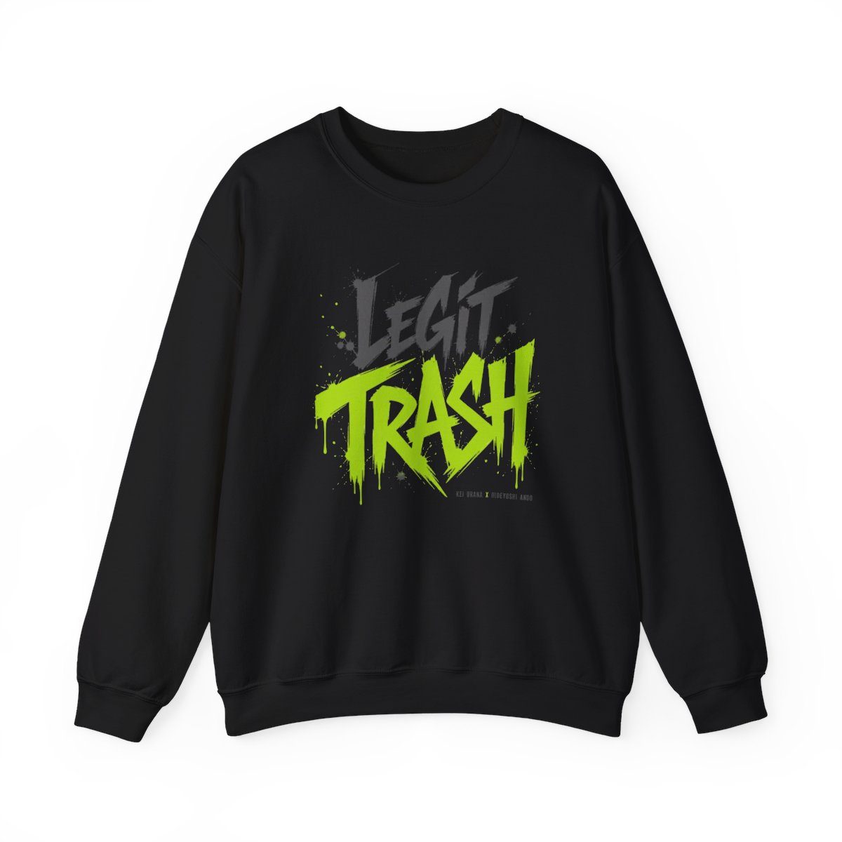 Gachiakuta "Legit Trash" Crewneck - Official Sweatshirts merchandise