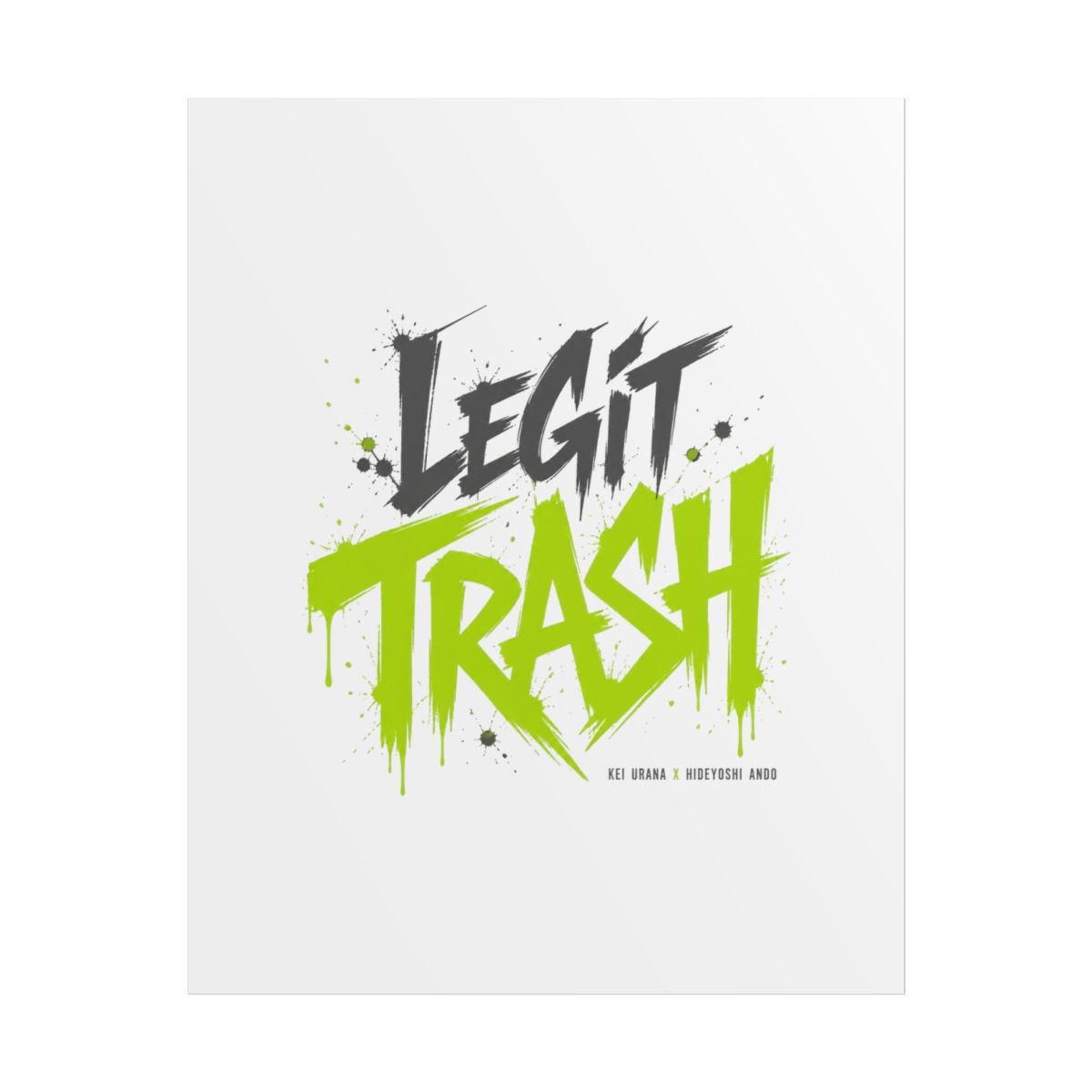 Gachiakuta "Legit Trash" Poster