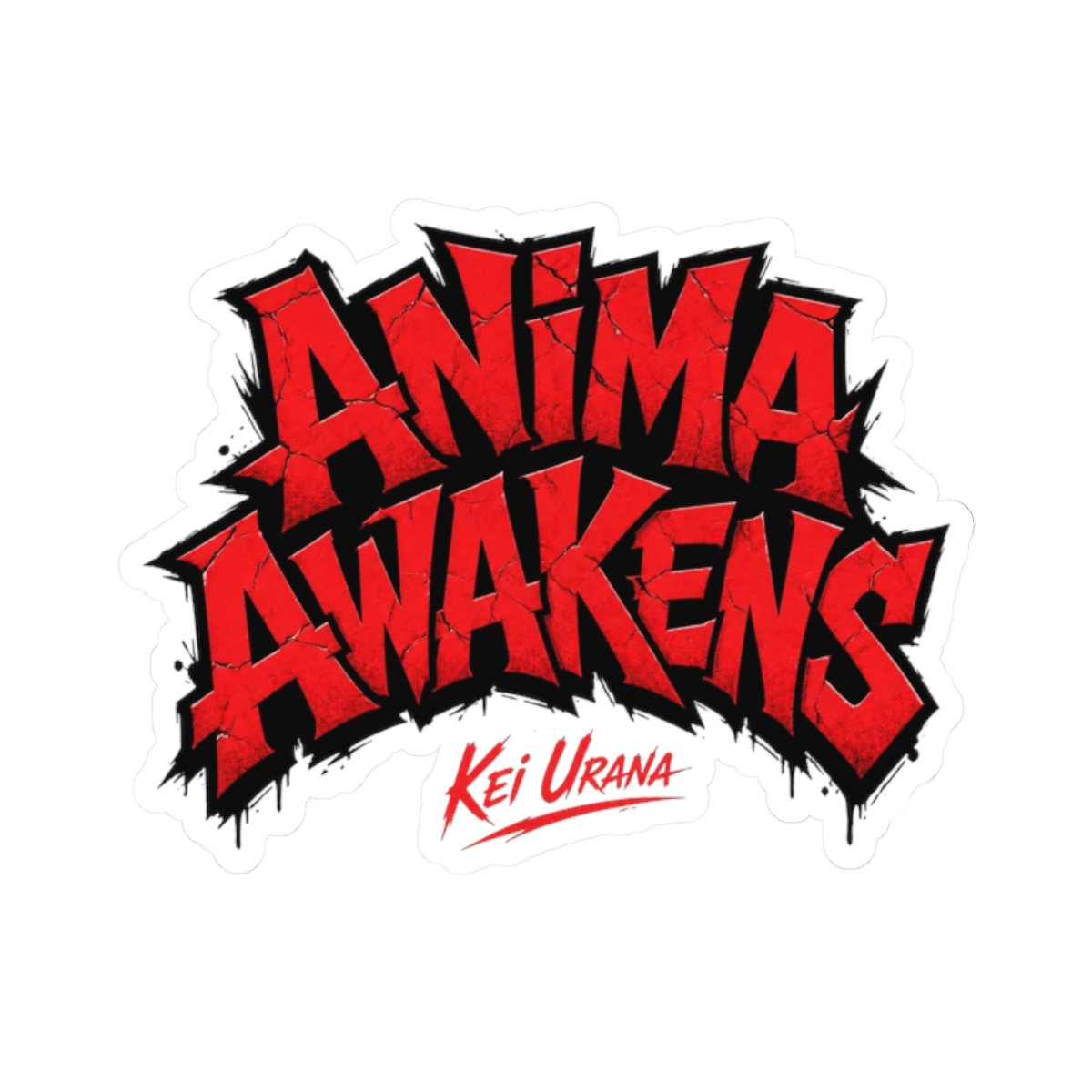 Gachiakuta "Anima Awakens" Sticker - Official Stickers merchandise