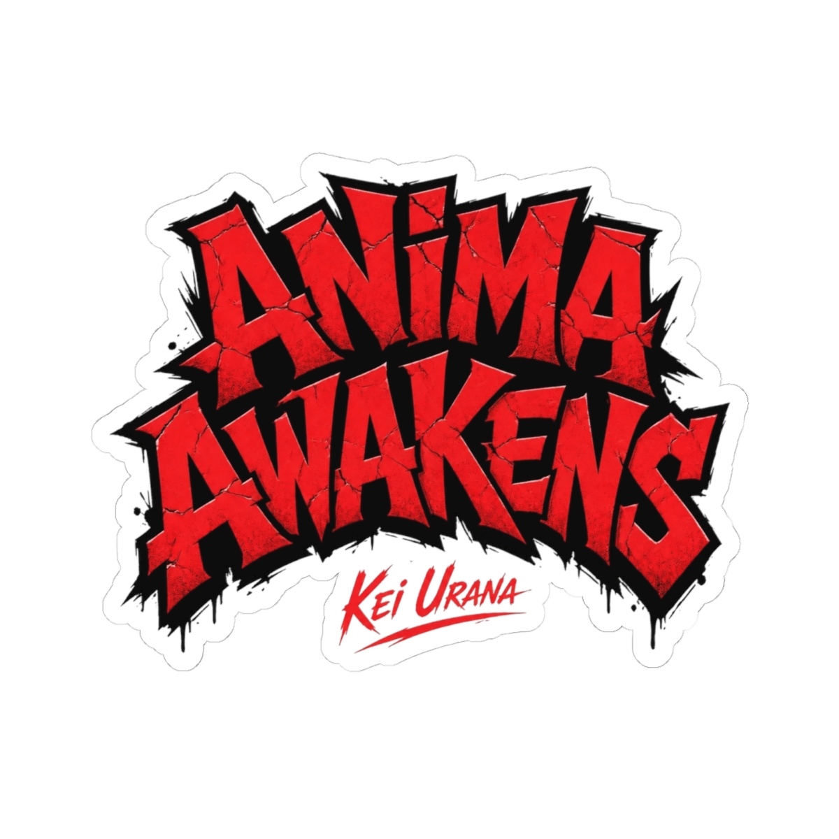 Gachiakuta "Anima Awakens" Sticker - Official Stickers merchandise