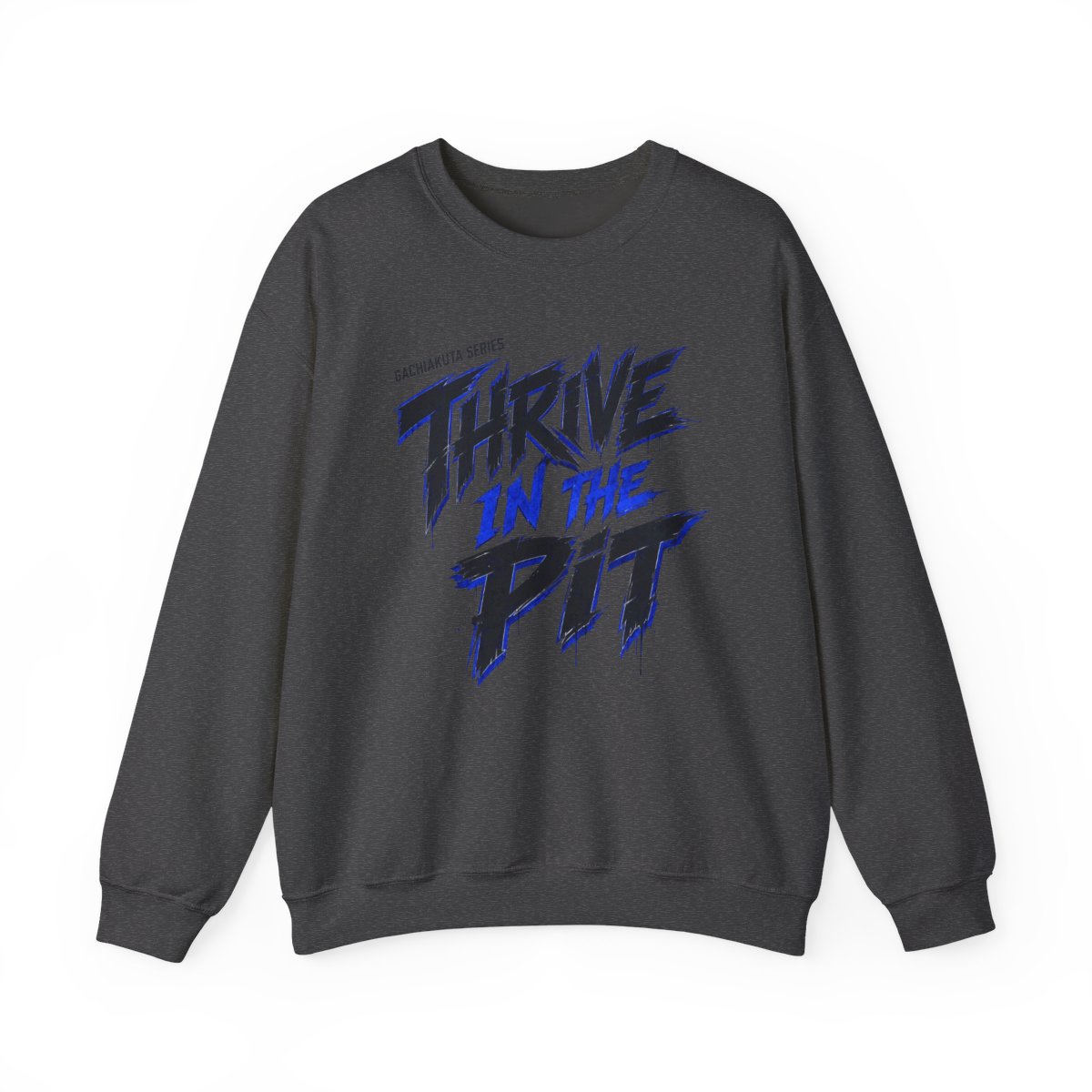 Gachiakuta "Thrive in the Pit" Crewneck - alternate angle 2, merchandise