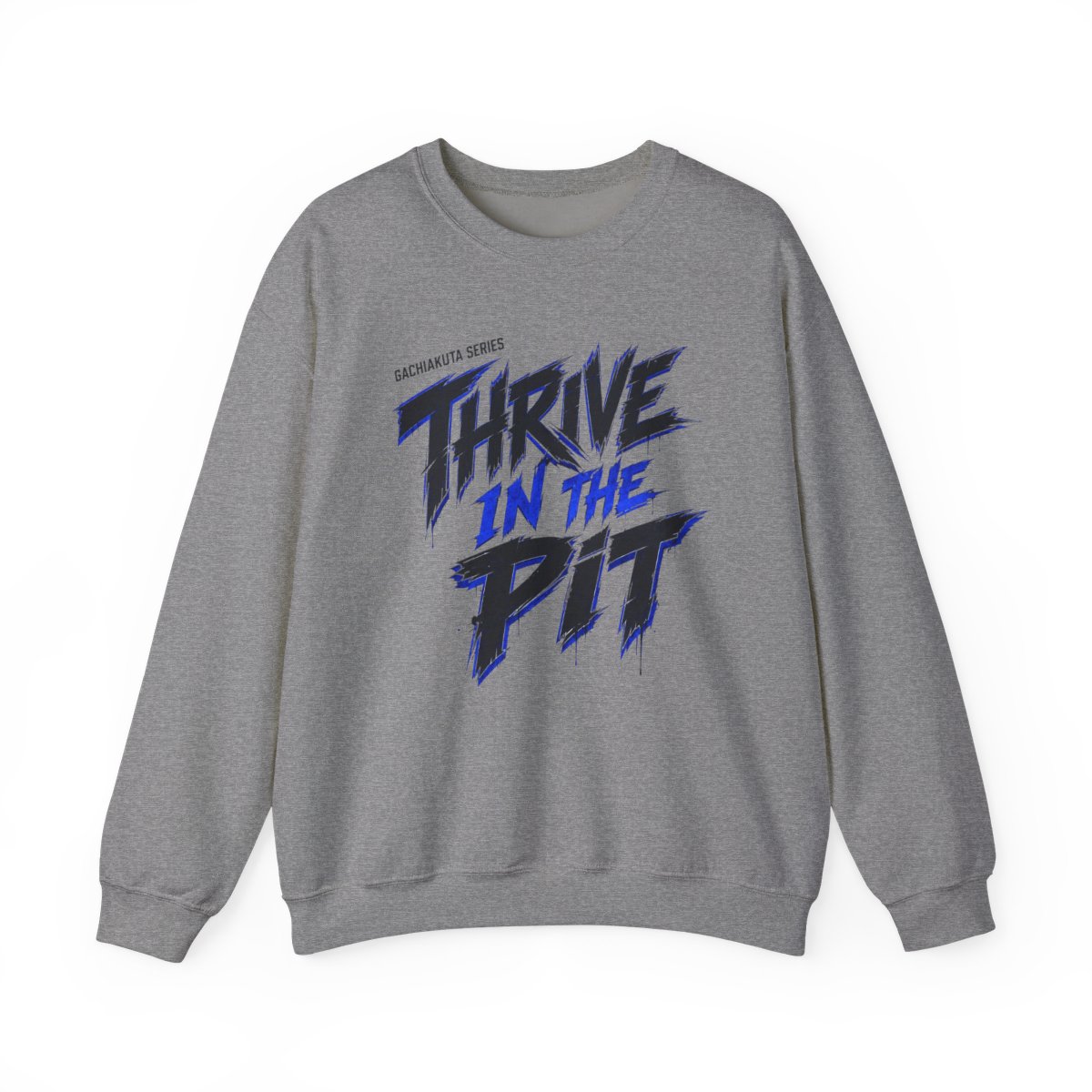 Gachiakuta "Thrive in the Pit" Crewneck - alternate angle 3, merchandise