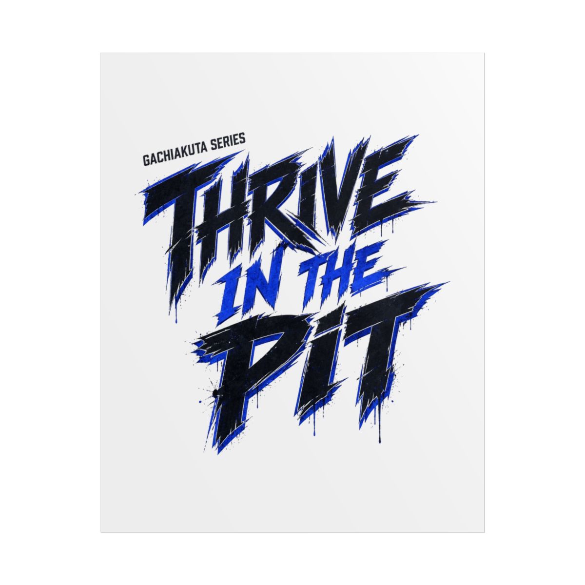 Gachiakuta "Thrive in the Pit" Poster - Official Posters & Wall Art merchandise