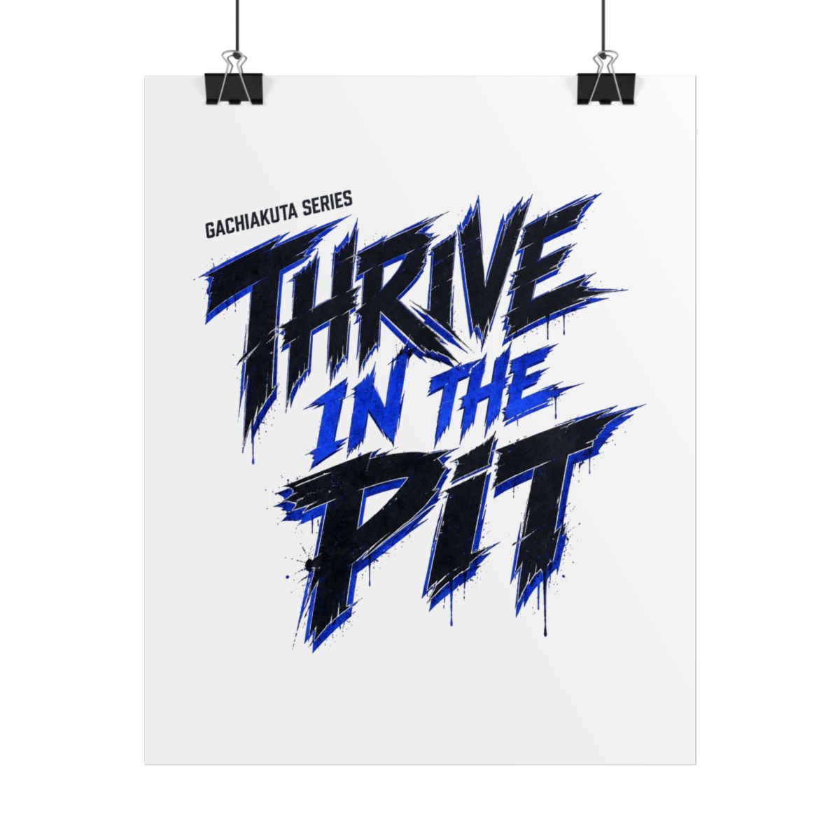 Gachiakuta "Thrive in the Pit" Poster