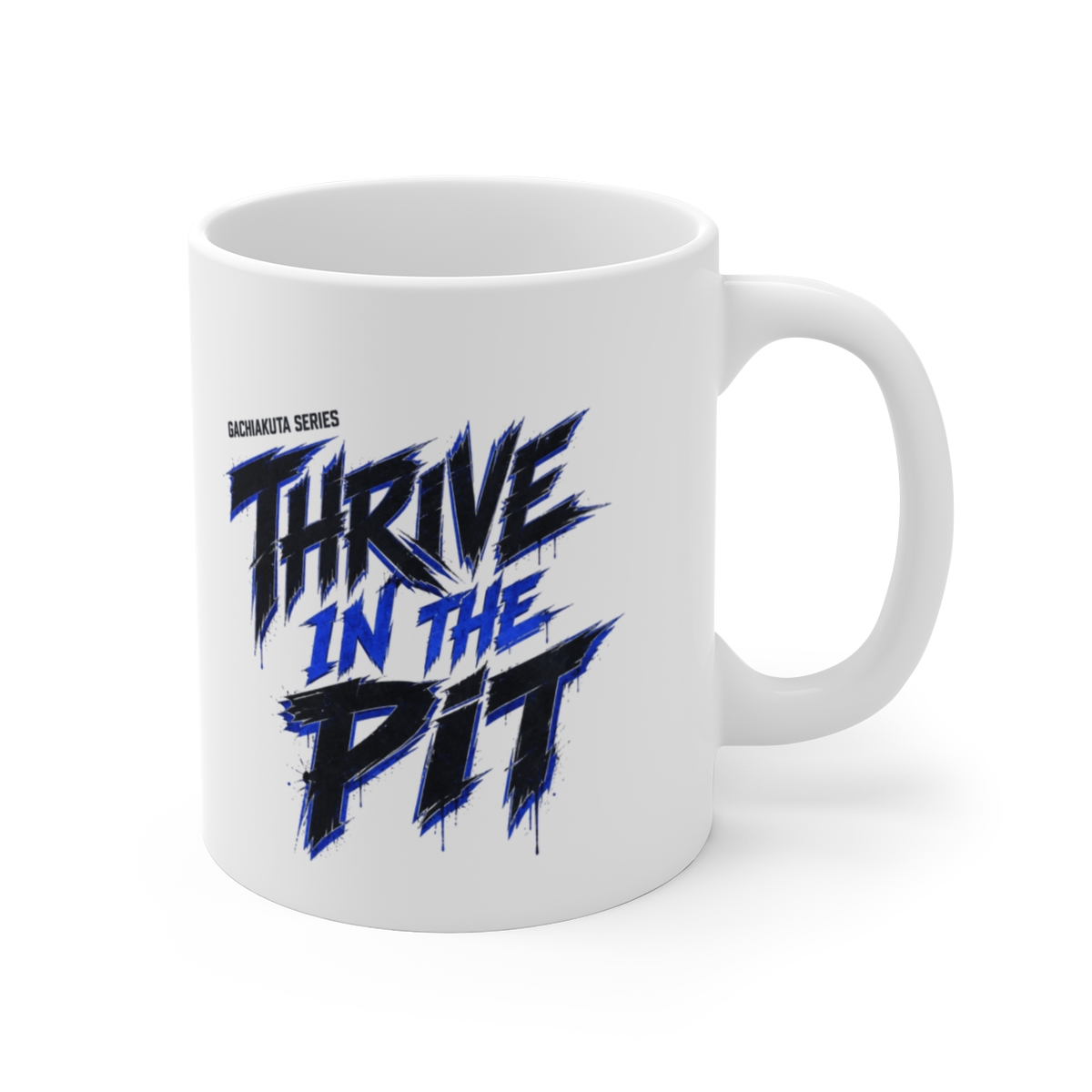 Gachiakuta "Thrive in the Pit" White Mug