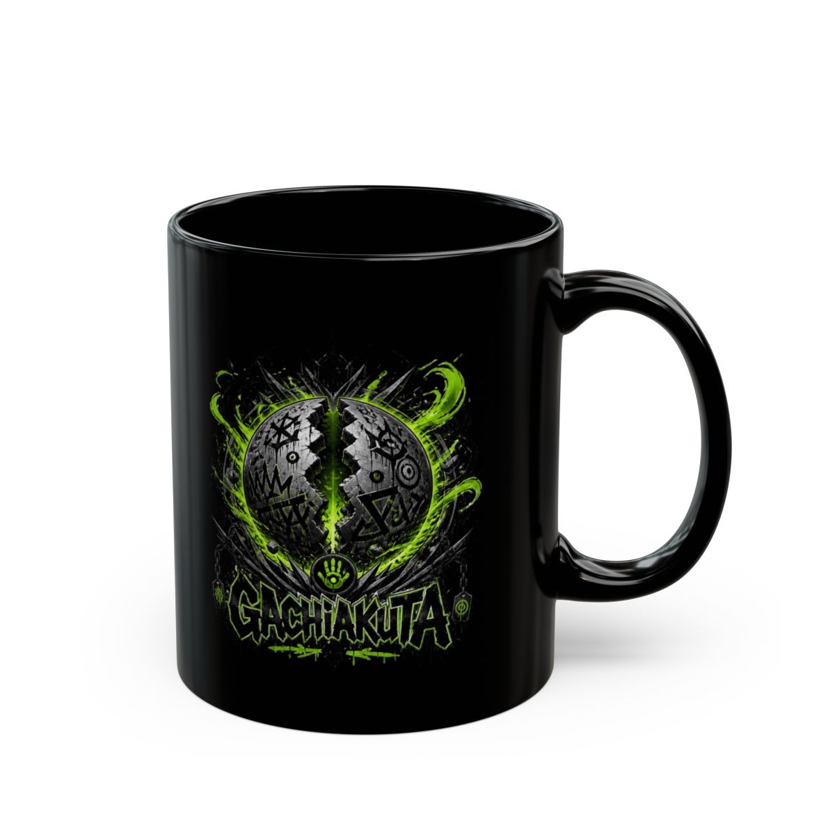 Gachiakuta "Sphere" Black Mug