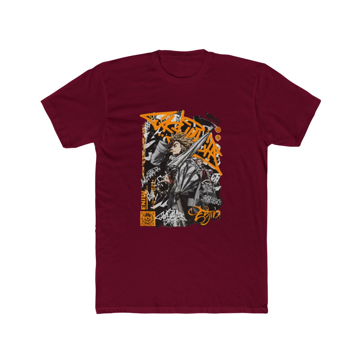 Gachiakuta Enjin Profile T Shirt - alternate angle 2, merchandise
