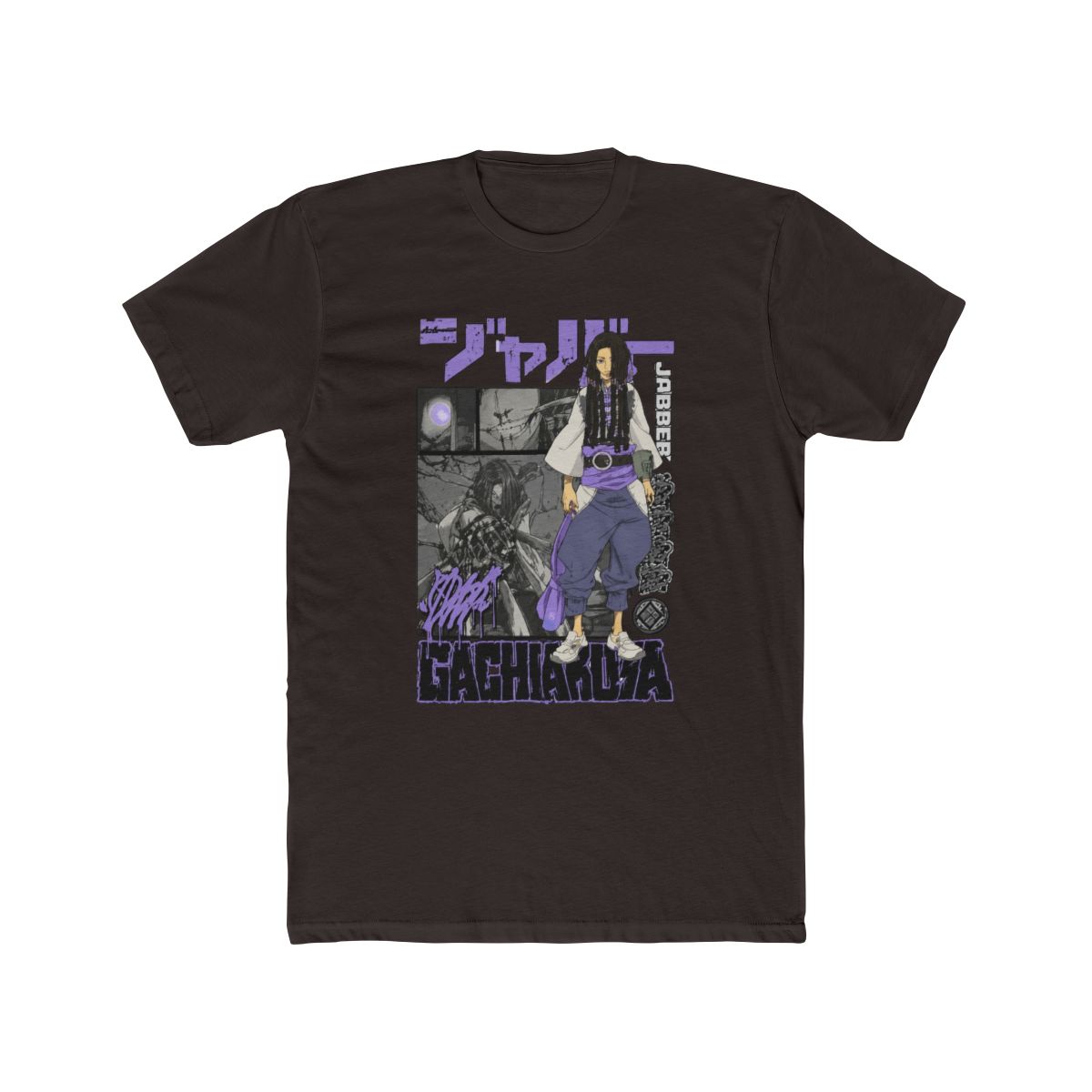 Gachiakuta Jabber Panel Dark Wash T Shirt