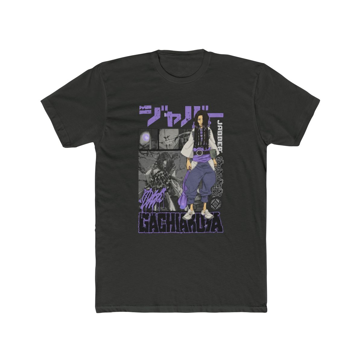 Gachiakuta Jabber Panel Dark Wash T Shirt - alternate angle 4, merchandise