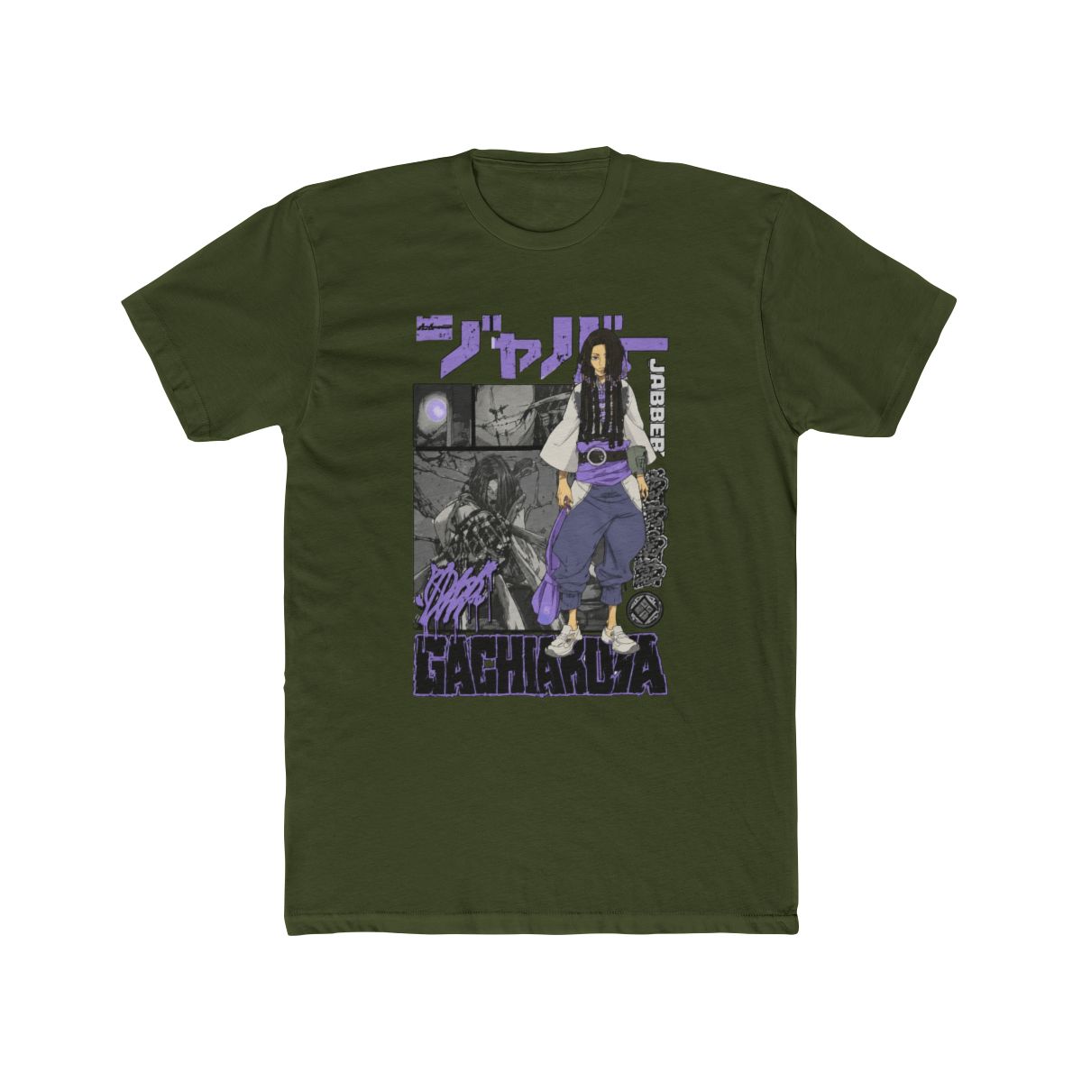 Gachiakuta Jabber Panel Dark Wash T Shirt - alternate angle 3, merchandise