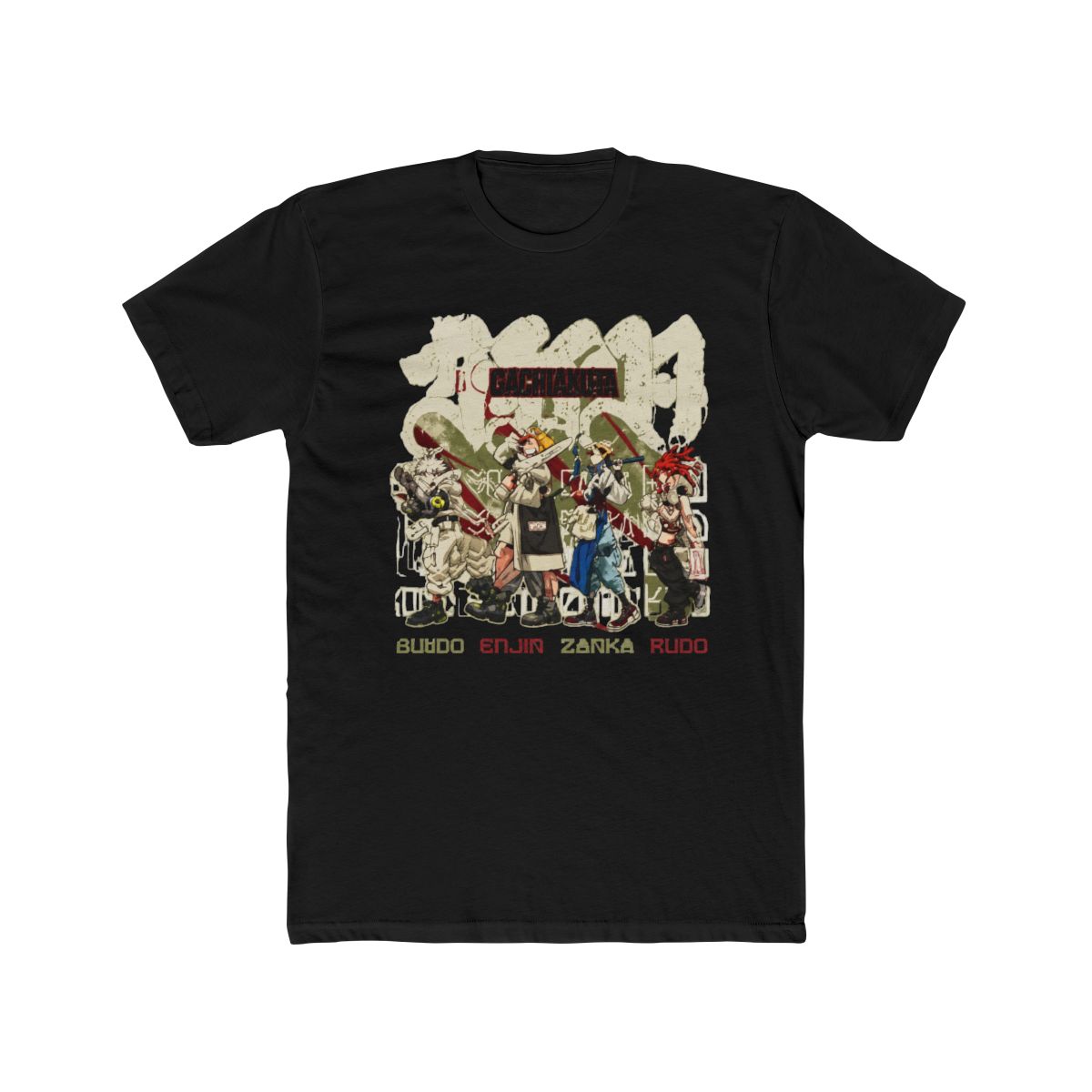 Gachiakuta Group Tie-Dye T Shirt - alternate angle 3, merchandise