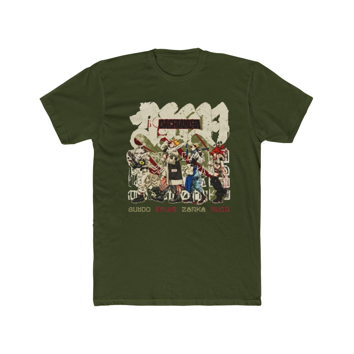 Gachiakuta Group Tie-Dye T Shirt - alternate angle 5, merchandise