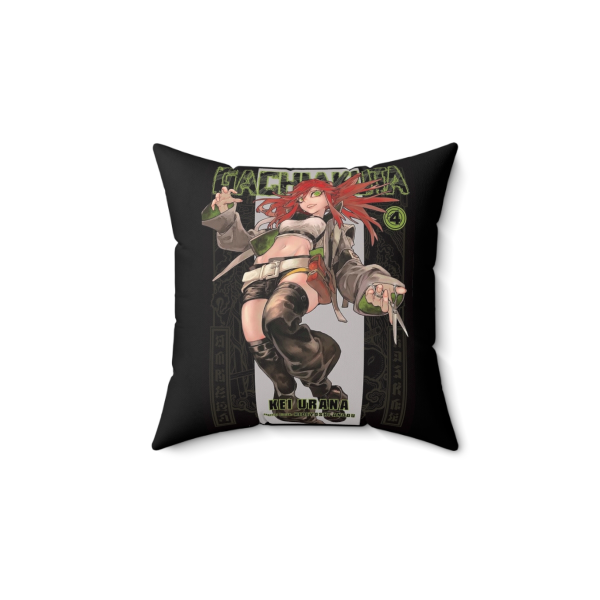 Enjin Gachiakuta Throw Pillow