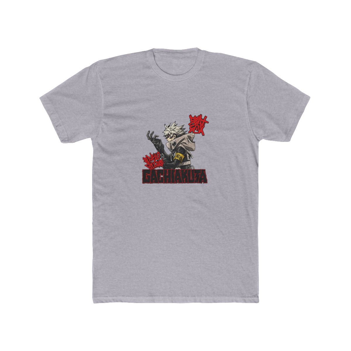 Gachiakuta Rudo Graffiti with Eye Portrait and Logo Anime T Shirt - alternate angle 3, merchandise