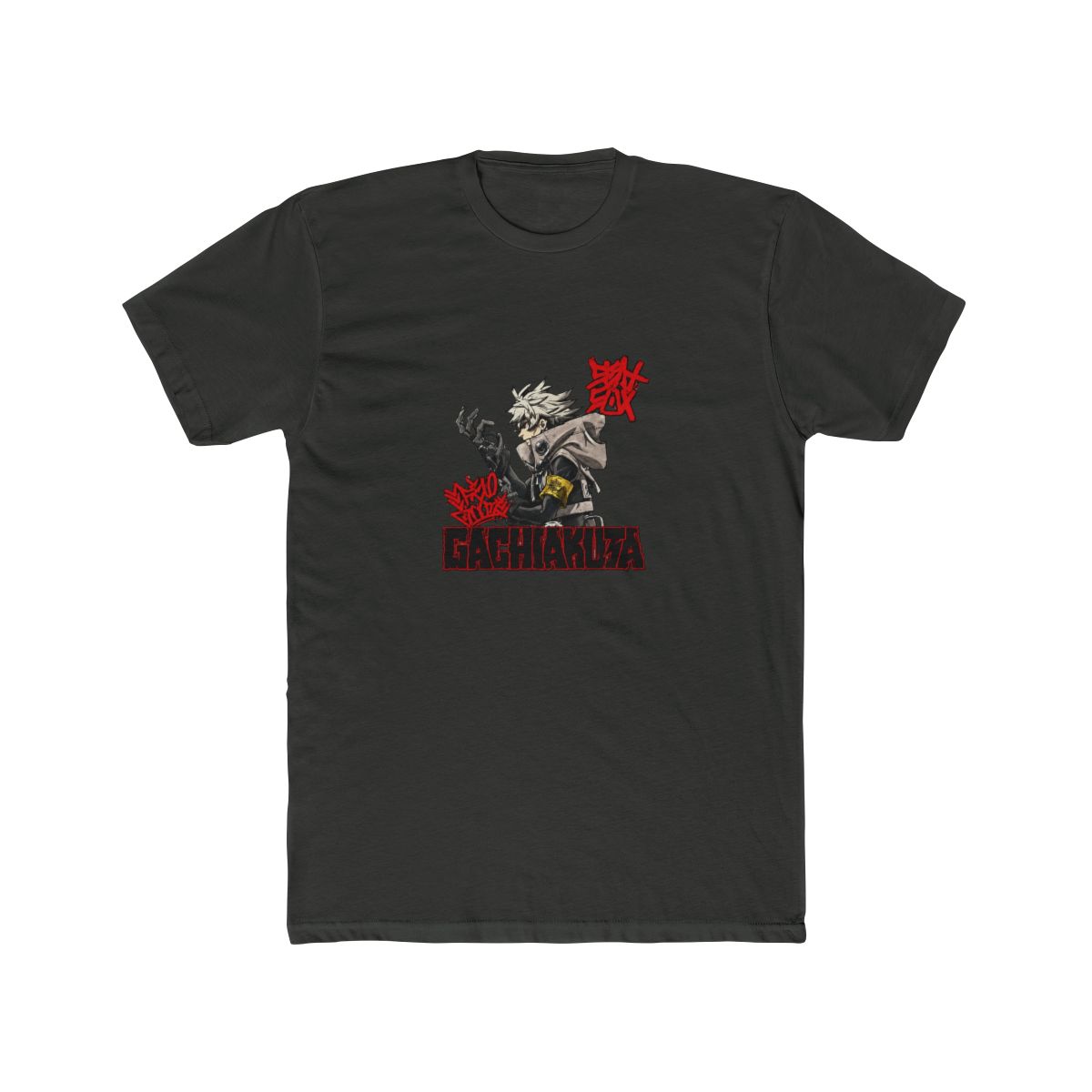 Gachiakuta Rudo Graffiti with Eye Portrait and Logo Anime T Shirt - alternate angle 5, merchandise