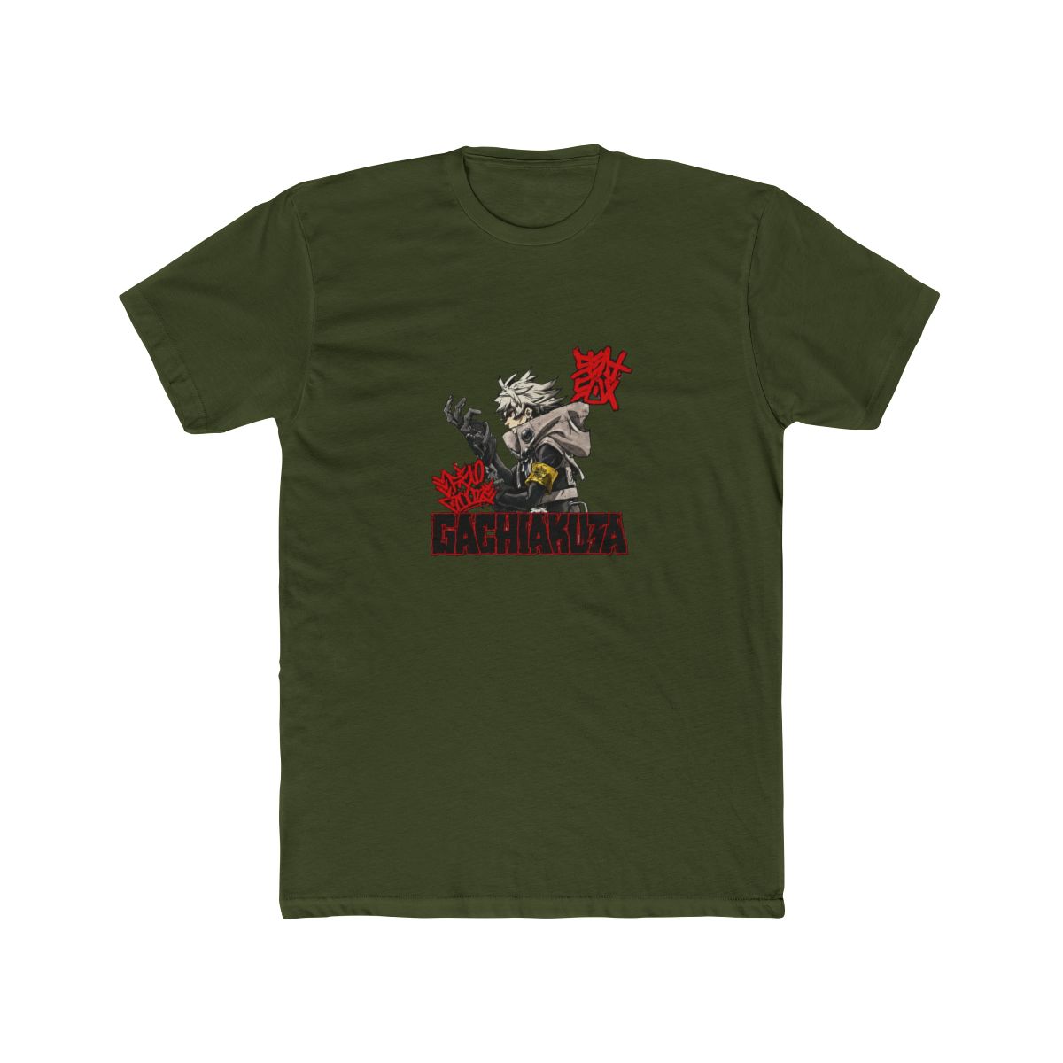Gachiakuta Rudo Graffiti with Eye Portrait and Logo Anime T Shirt - alternate angle 4, merchandise
