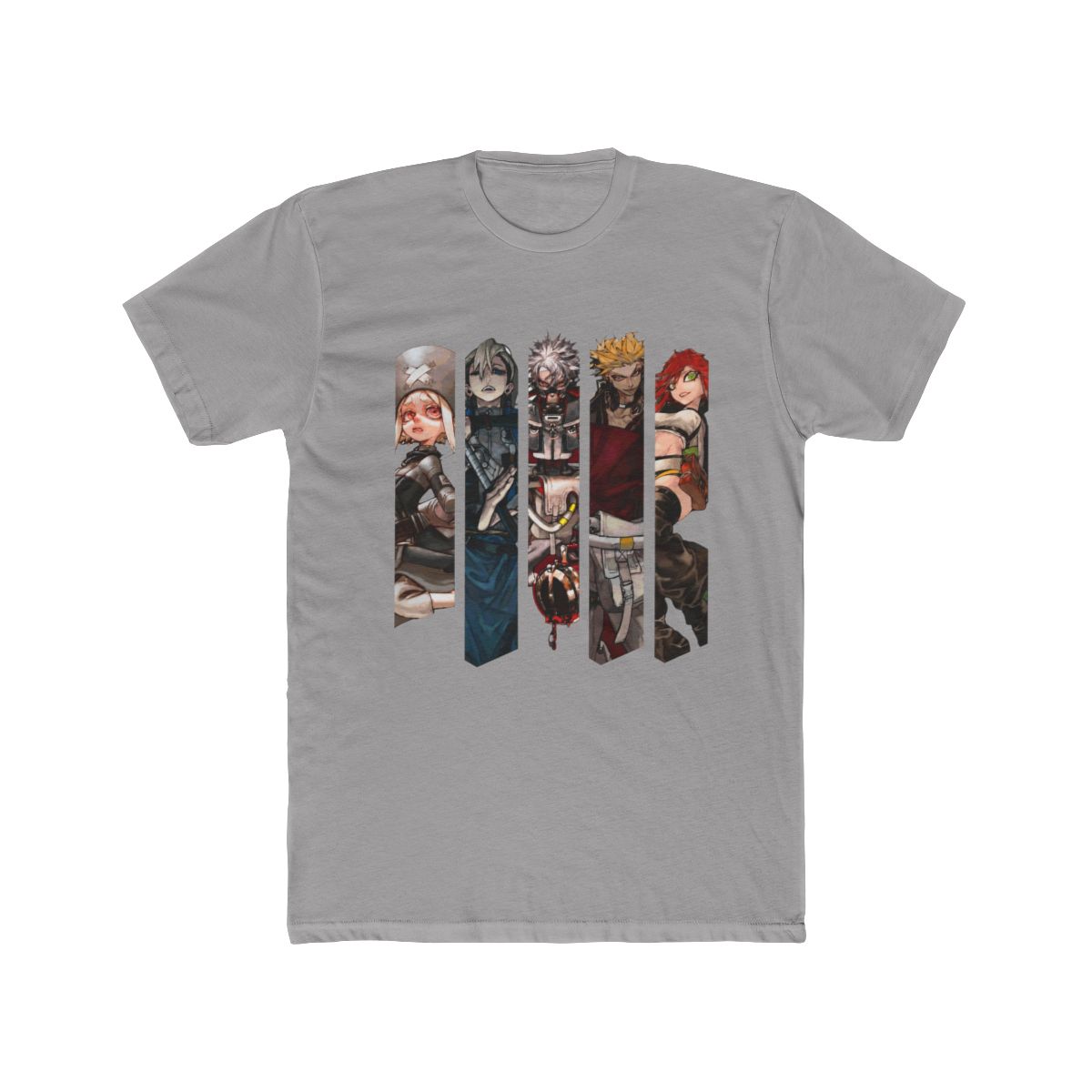 gachiakuta cleaners: Rudo Surebrec,Enjin,Zanka Nijiku,Riyo Reaper and Eishia Stilza T Shirt - Official T-Shirts merchandise