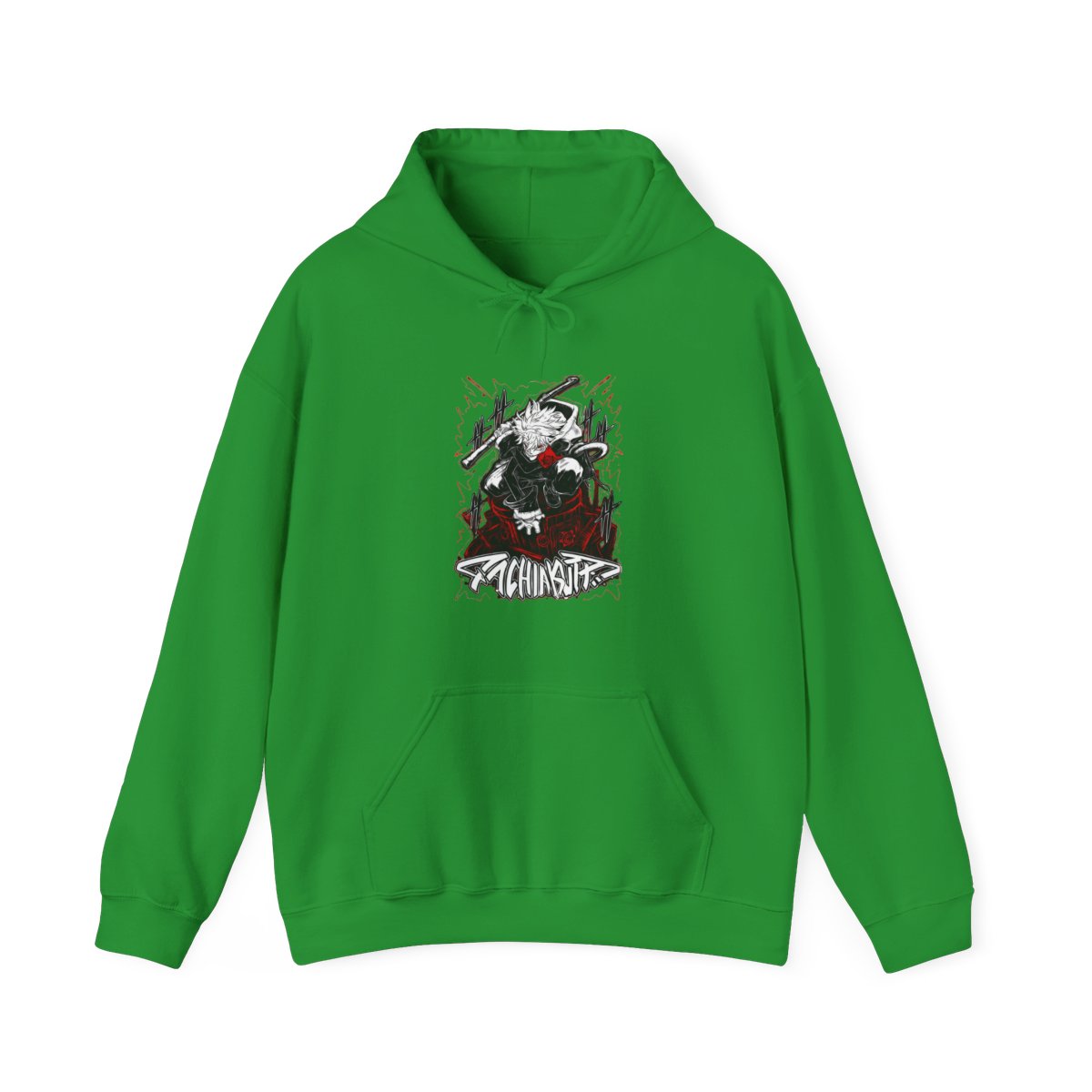 Rudo Hoodie Gachiakuta Sword Combat Stance - alternate angle 4, merchandise
