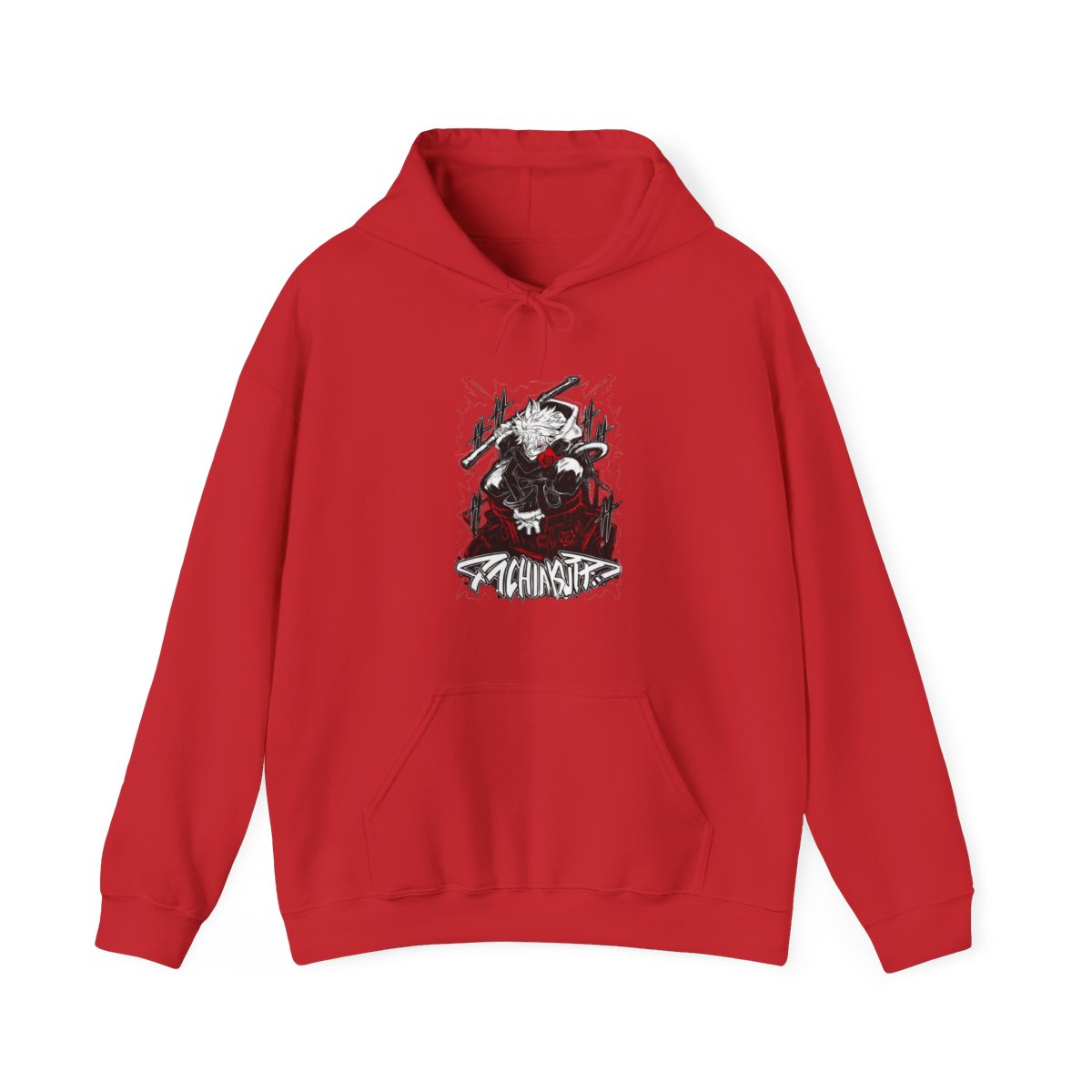 Rudo Hoodie Gachiakuta Sword Combat Stance - alternate angle 2, merchandise