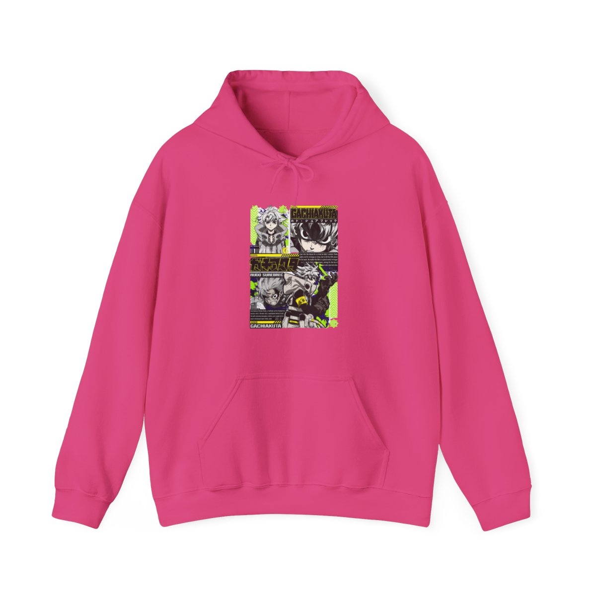 Gachiakuta Rudo Hoodie Rebel Fighter Anime Jumper - alternate angle 2, merchandise