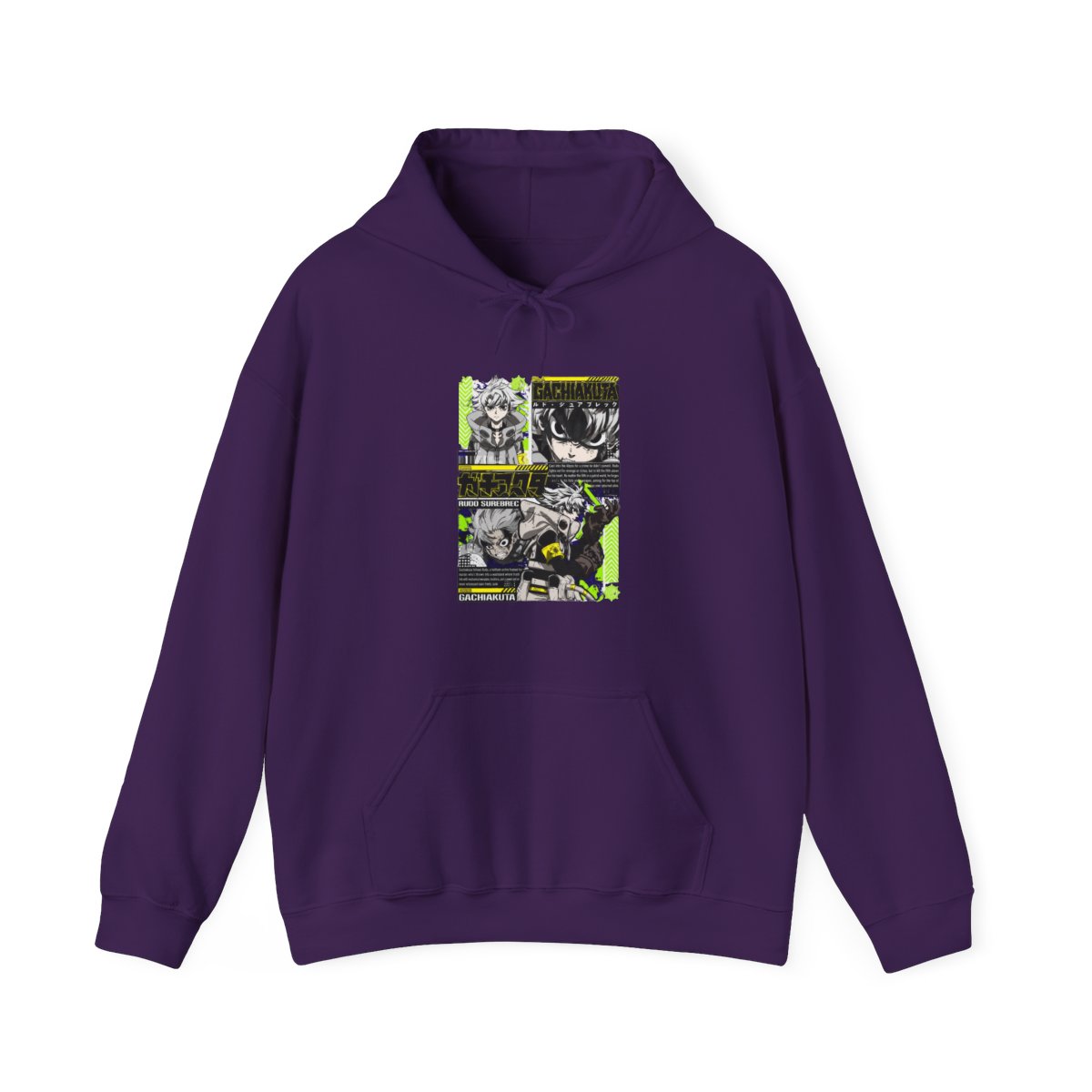 Gachiakuta Rudo Hoodie Rebel Fighter Anime Jumper - Official Hoodies merchandise