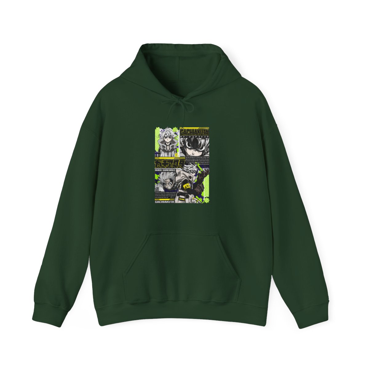 Gachiakuta Rudo Hoodie Rebel Fighter Anime Jumper