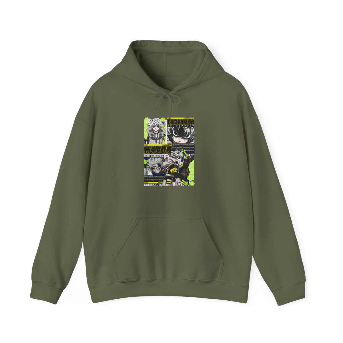 Gachiakuta Rudo Hoodie Rebel Fighter Anime Jumper - alternate angle 2, merchandise