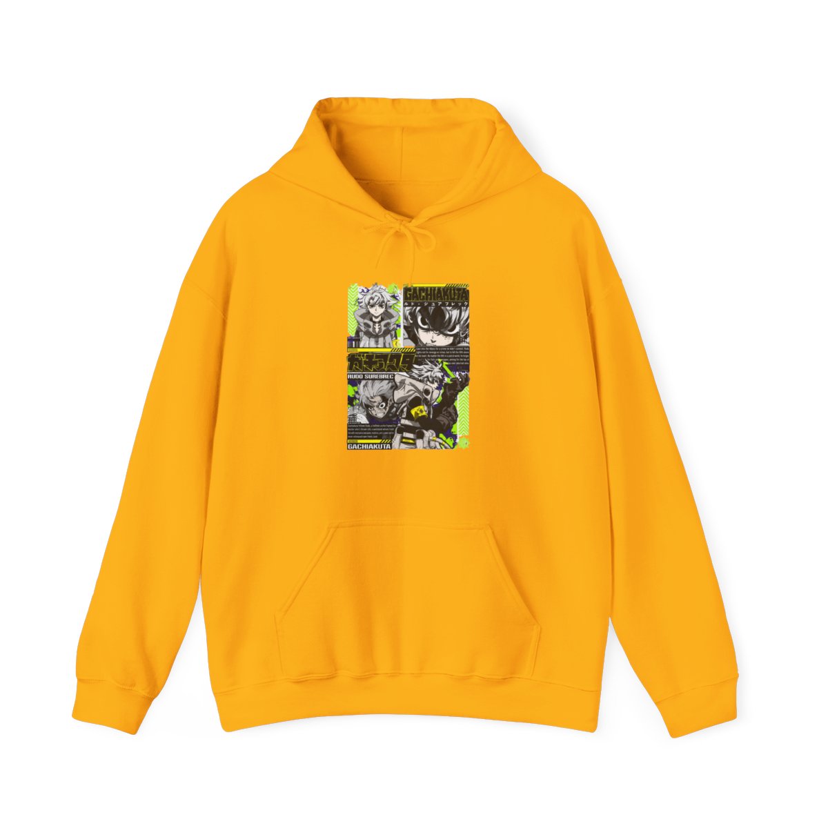 Gachiakuta Rudo Hoodie Rebel Fighter Anime Jumper - alternate angle 4, merchandise
