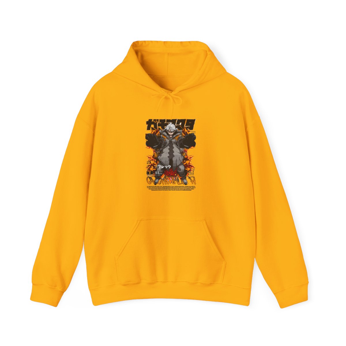 Gachiakuta Hoodie Rasem Dark Aura Jumper - alternate angle 5, merchandise